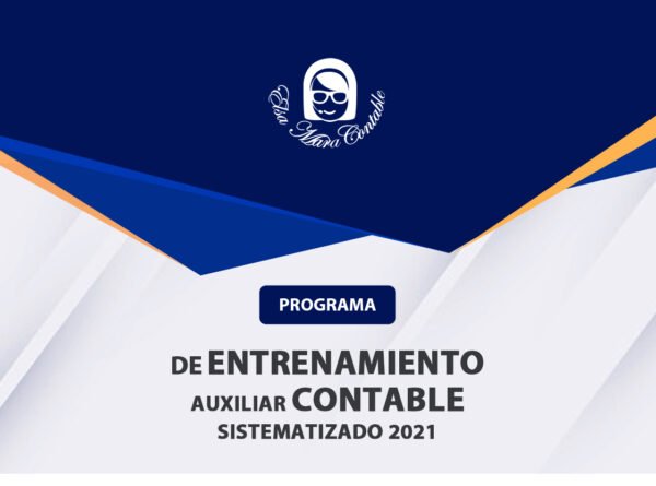 2021 - II Programa Entrenamiento para Auxiliar Contable Sistematizado II - 2021