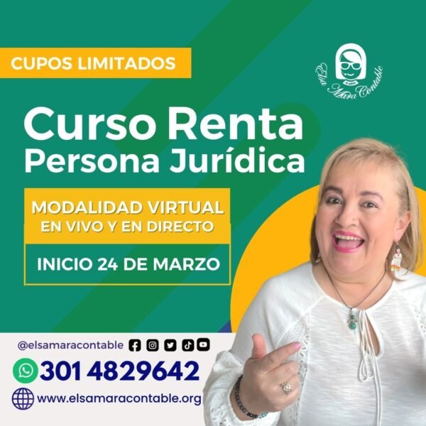 CURSO DE RENTA PERSONA JURÍDICA 2023 I