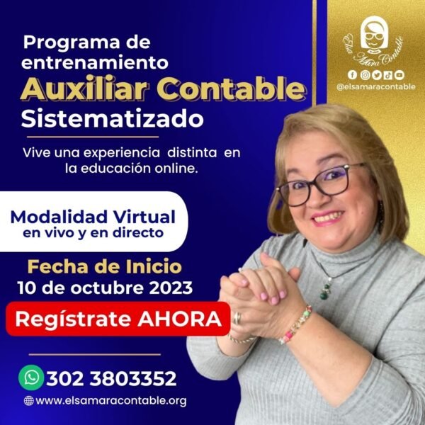 Programa de Entrenamiento Auxiliar Contable Sistematizado