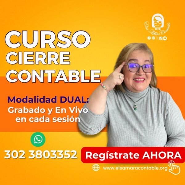 Curso Cierre Contable - Año Gravable 2023