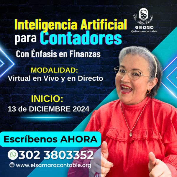 Curso Inteligencia Artificial para Contadores: Enfoque en Finanzas